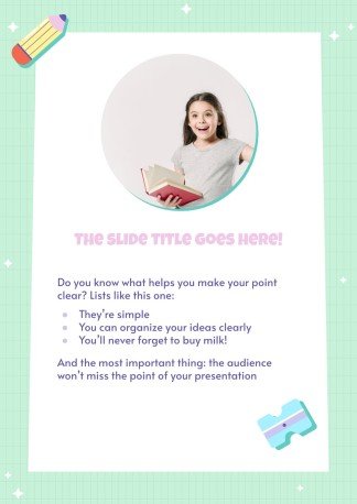 어린이책의 날 활동 프레젠테이션 템플릿