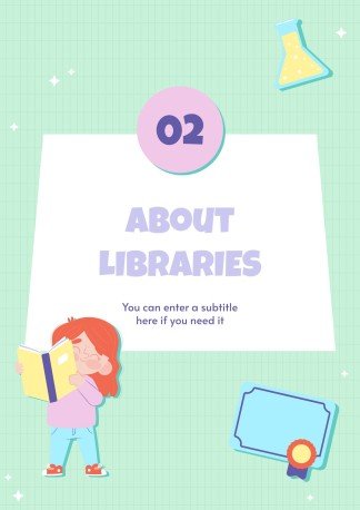 어린이책의 날 활동 프레젠테이션 템플릿