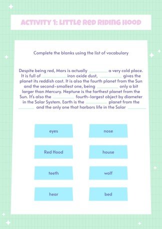 어린이책의 날 활동 프레젠테이션 템플릿