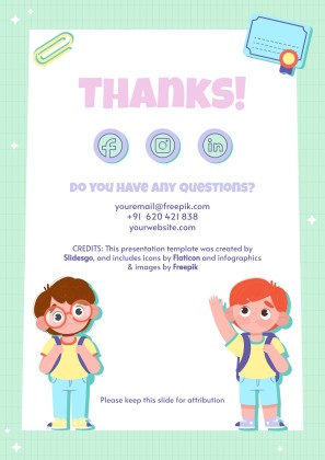 어린이책의 날 활동 프레젠테이션 템플릿