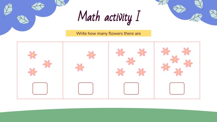 Classe de printemps : Activités pour les enfants Modèles de présentation