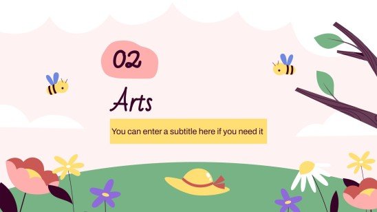 Classe de printemps : Activités pour les enfants Modèles de présentation