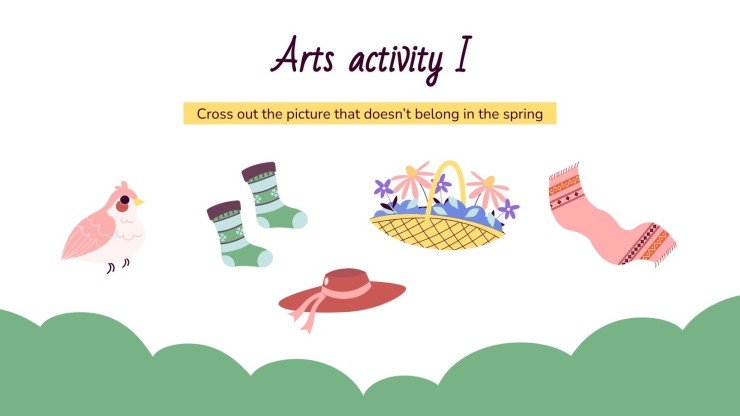 Classe de printemps : Activités pour les enfants Modèles de présentation