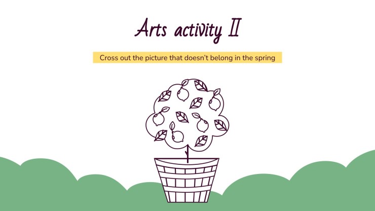 Classe de printemps : Activités pour les enfants Modèles de présentation