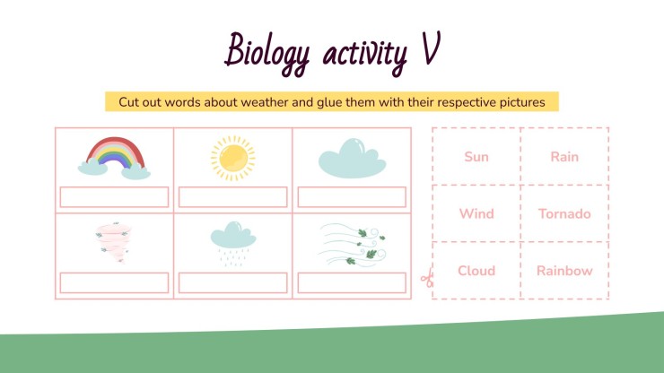 Classe de printemps : Activités pour les enfants Modèles de présentation