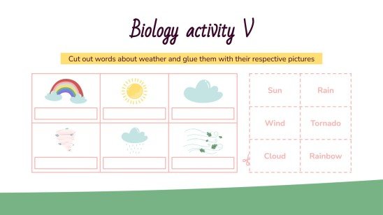Classe de printemps : Activités pour les enfants Modèles de présentation