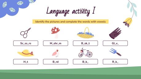 Classe de printemps : Activités pour les enfants Modèles de présentation