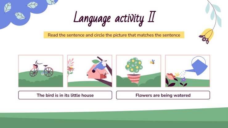 Classe de printemps : Activités pour les enfants Modèles de présentation