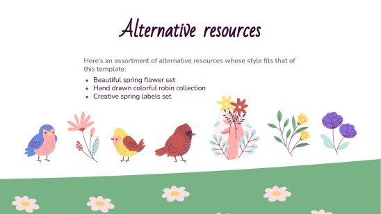 Classe de printemps : Activités pour les enfants Modèles de présentation