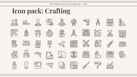 Workshop Agenda zum Ausdrucken Präsentationsvorlage