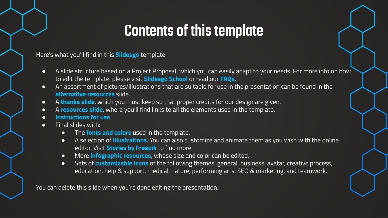 project proposal Google Slides & PPT theme