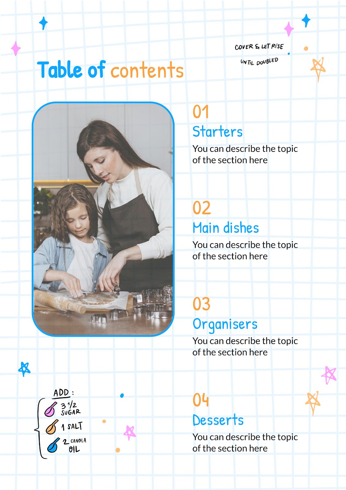Printable Cookbook for Kids | Google Slides &amp; PPT