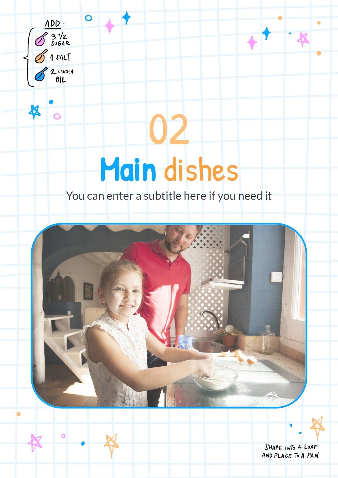 Printable Cookbook for Kids | Google Slides &amp; PPT
