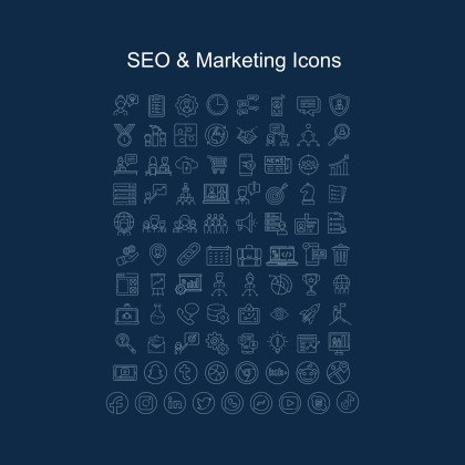 Plantilla de presentación Reunión floral geométrica