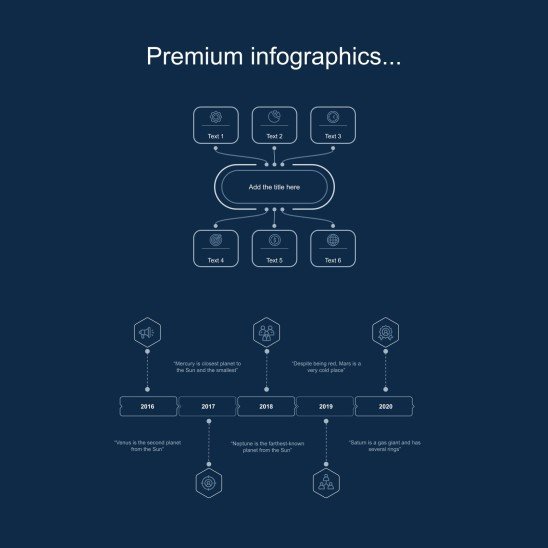 Plantilla de presentación Reunión floral geométrica