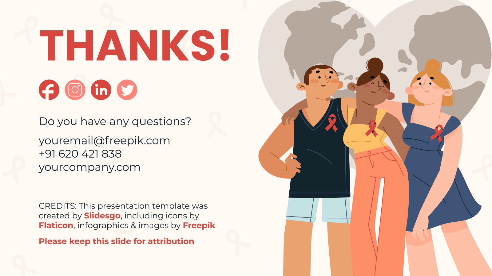 Hiv Disease Template For Google Slides And Powerpoint Hiv Disease Template For Google Slides And Powerpoint