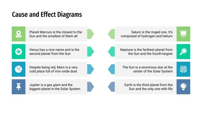Free Cause & Effect diagrams for Google Slides and PPT