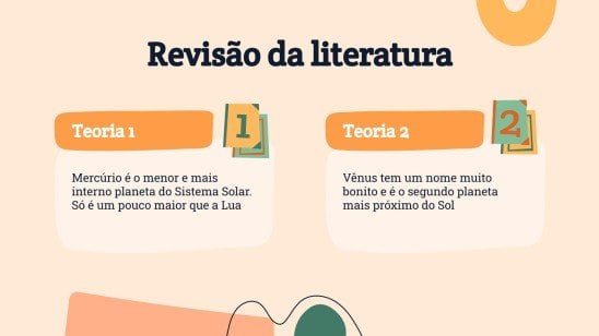 Brazilian Literature Thesis presentation template 