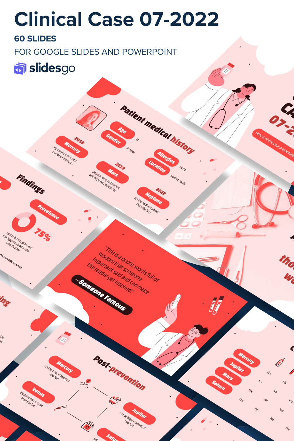 Clinical Case 07-2023 | Google Slides & PowerPoint Template
