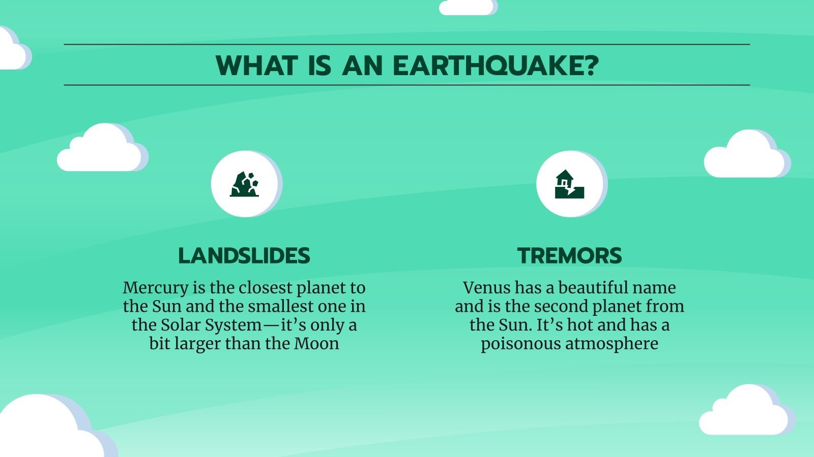 Earthquake Drill for Schools Google Slides & PPT