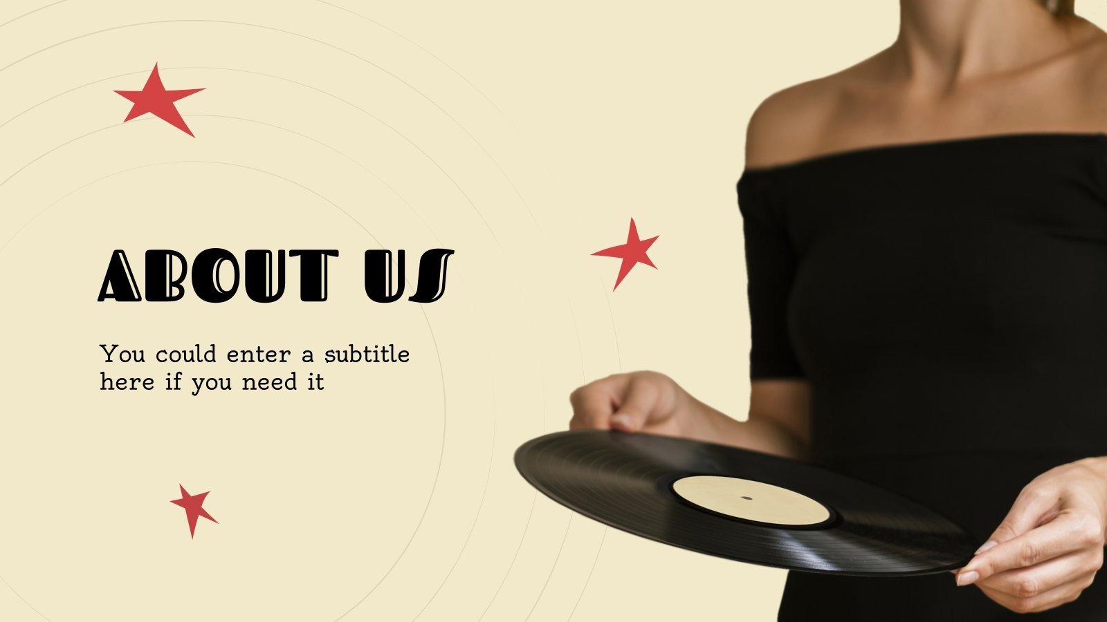 Record Store Day | Template for Google Slides and PowerPoint