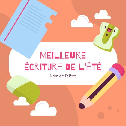 초등학생을 위한 인쇄 가능한 귀여운 인사말 카드 모음 프레젠테이션 템플릿