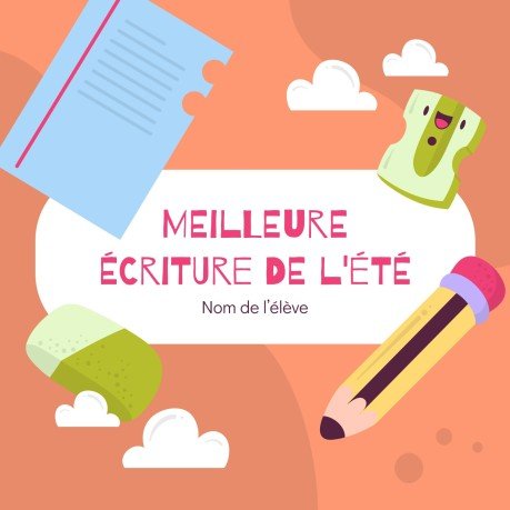 초등학생을 위한 인쇄 가능한 귀여운 인사말 카드 모음 프레젠테이션 템플릿