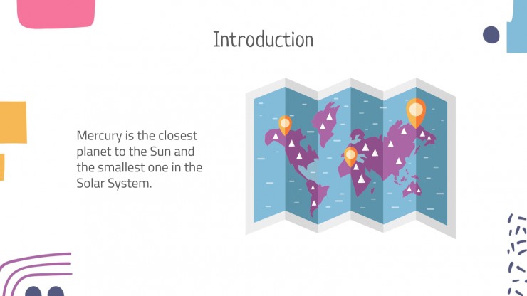 World countries lesson presentation template