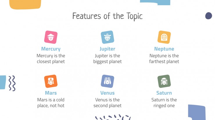World countries lesson presentation template