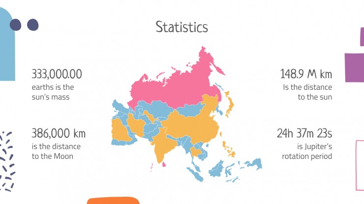 World countries lesson presentation template