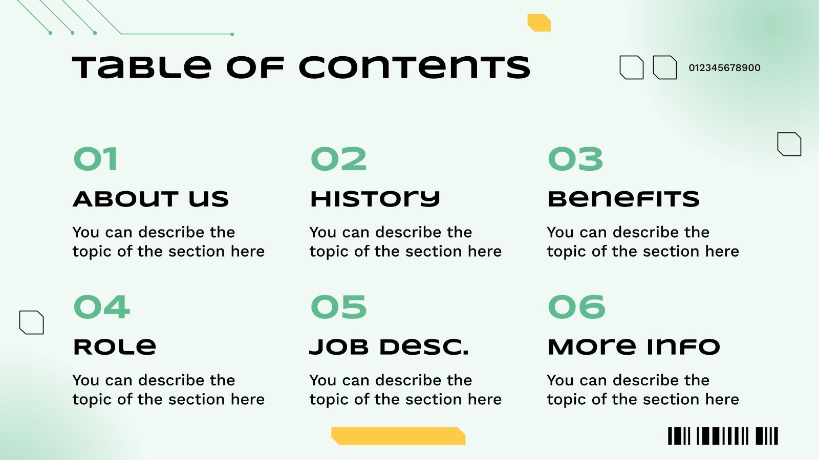 Hospital Staff Job Descriptions Google Slides & PowerPoint