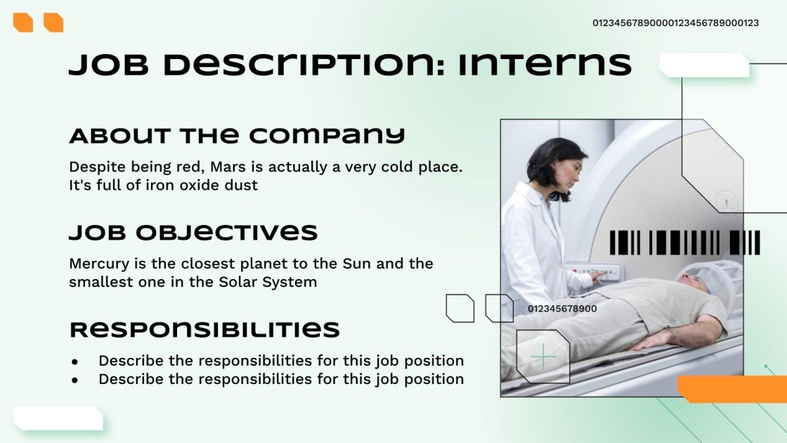 Hospital Staff Job Descriptions Google Slides & PowerPoint