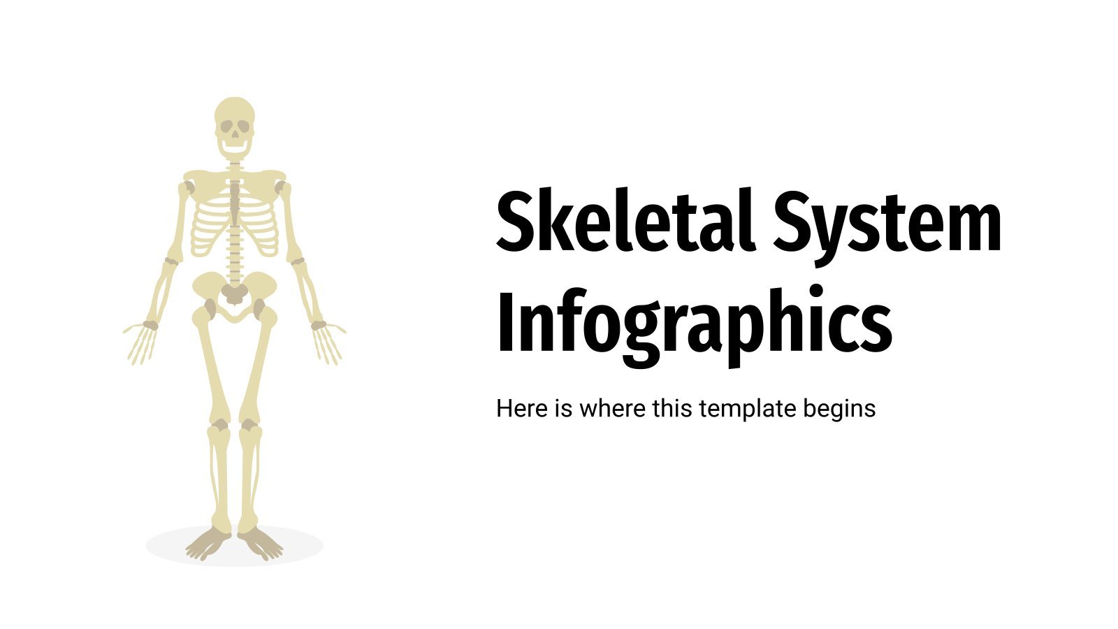Free templates about Bones for Google Slides and PowerPoint
