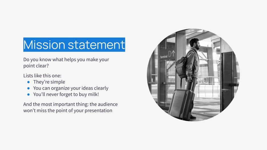 Airline Business Plan Google Slides PowerPoint