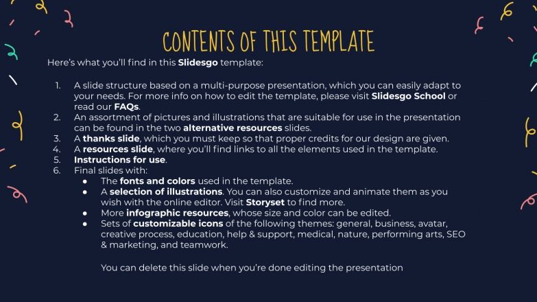 Ceremonial Speech Template For Google Slides PowerPoint