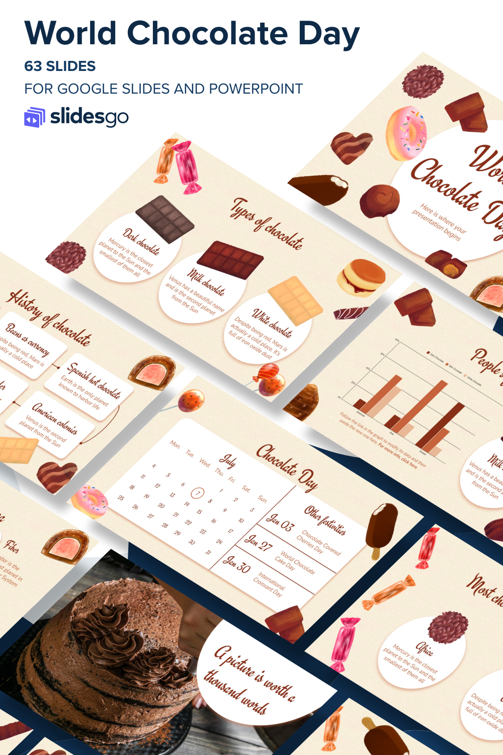 World Chocolate Day | Google Slides & PowerPoint template