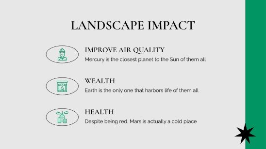 Architecture Major for College: Landscape Architecture presentation template 