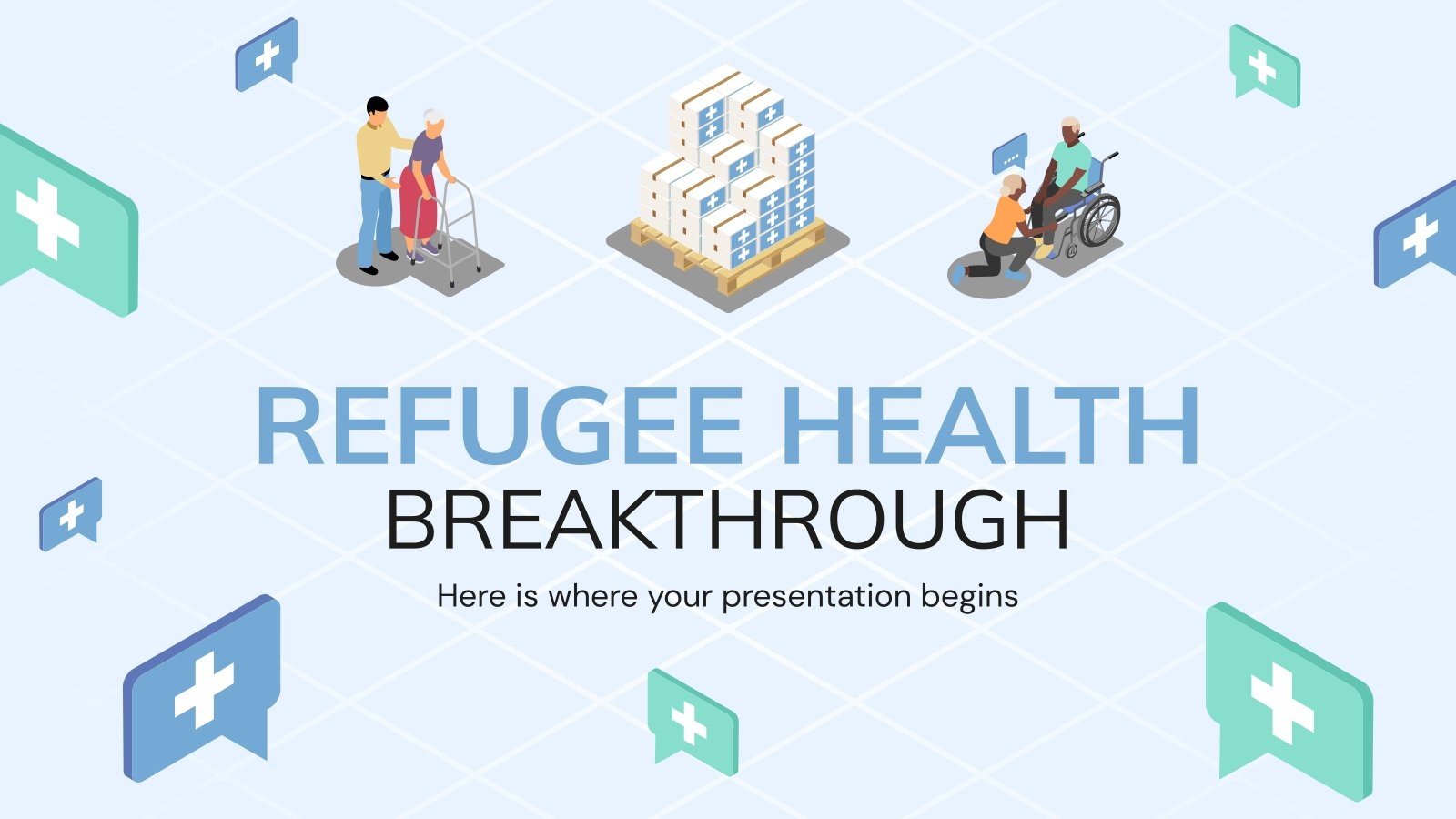 Free Google Slides & PowerPoint templates about refugees