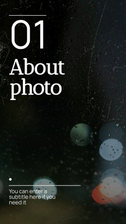 National Photograph Month in USA presentation template 