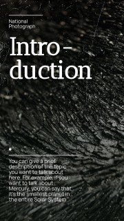 National Photograph Month in USA presentation template 