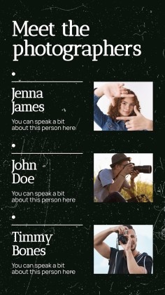 National Photograph Month in USA presentation template 