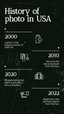 National Photograph Month in USA presentation template 