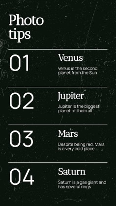 National Photograph Month in USA presentation template 