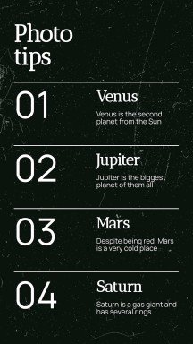 National Photograph Month in USA presentation template 