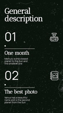 National Photograph Month in USA presentation template 