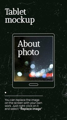 National Photograph Month in USA presentation template 