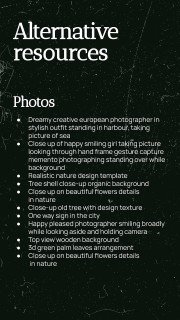 National Photograph Month in USA presentation template 