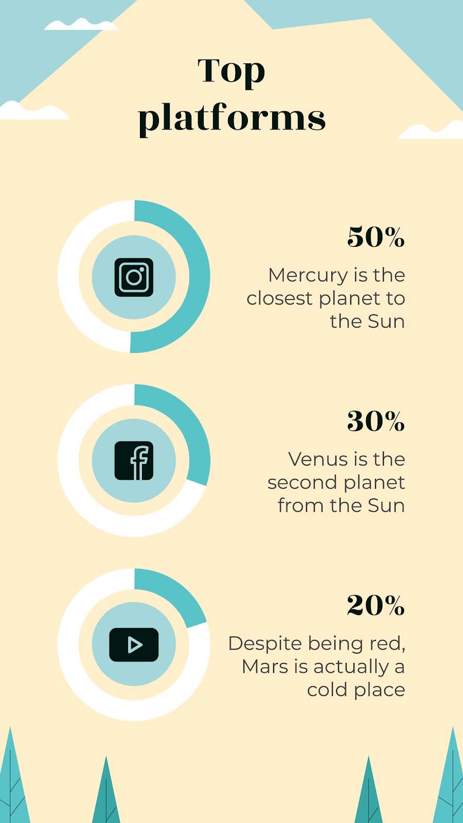 Let's Go Snowboarding IG Stories Google Slides & PPT