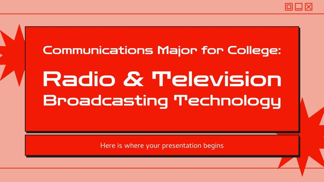 Major for College Radio & Television Broadcasting Technology