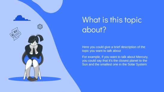 Mental Disorders Lesson Google Slides theme and PPT template